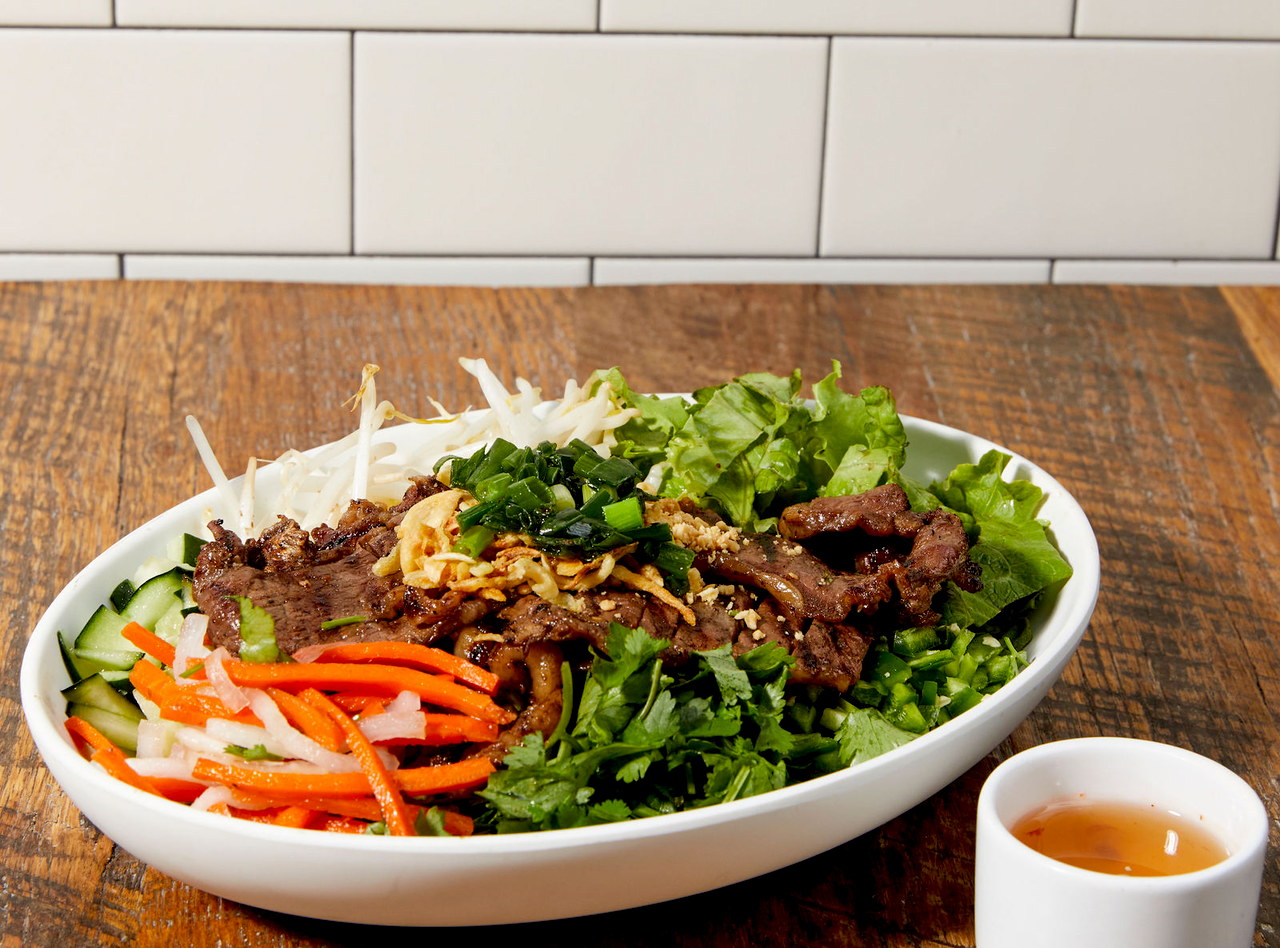 BYO Grilled Ribeye Vermicelli Bowl by Chef Paul Nguyen