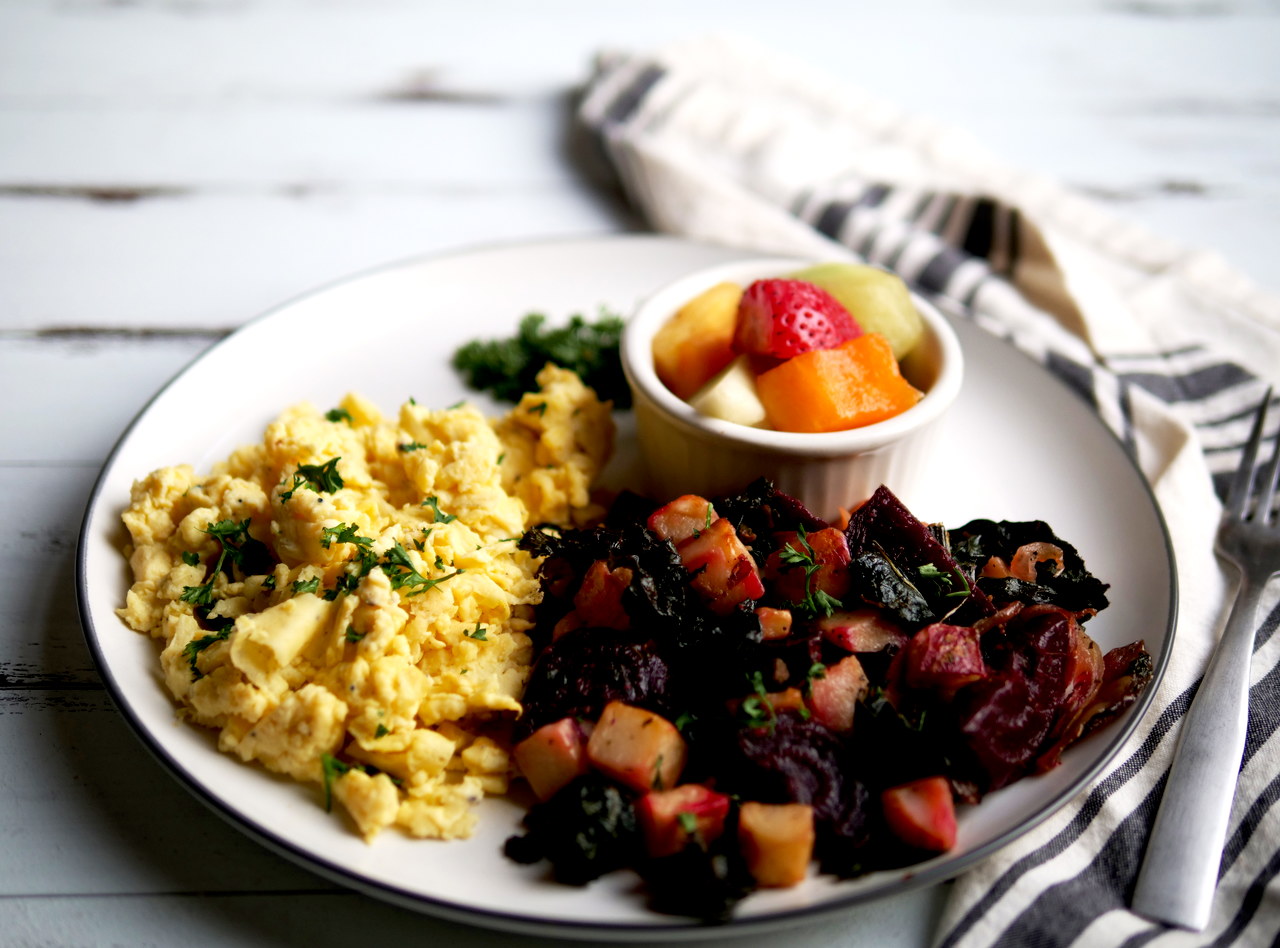 Kale and Potato Hash Breakfast by Chef Jesse & Ripe Catering Team