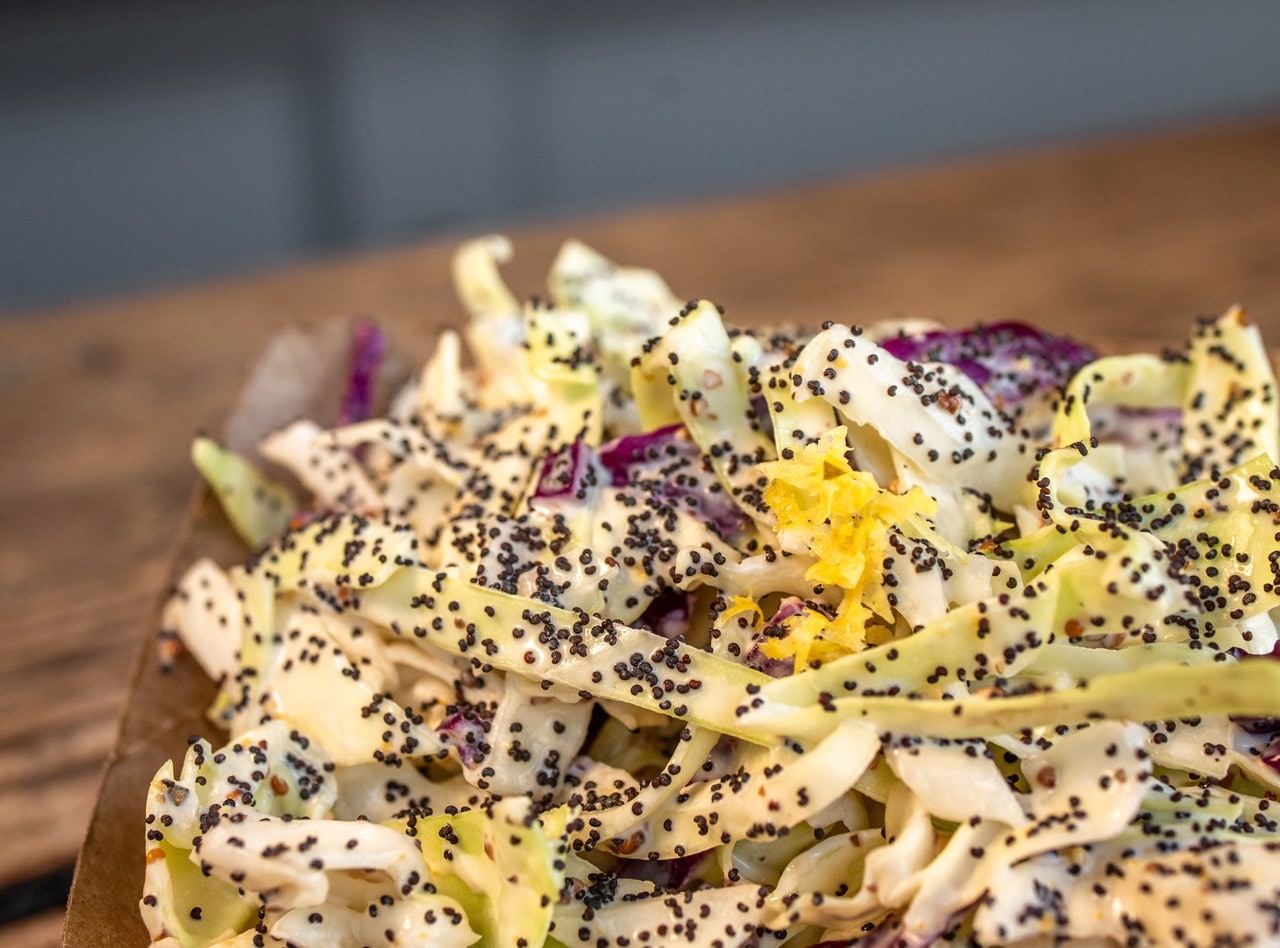 Extra Poppy Lemon Slaw by Chef Onur Gulbay