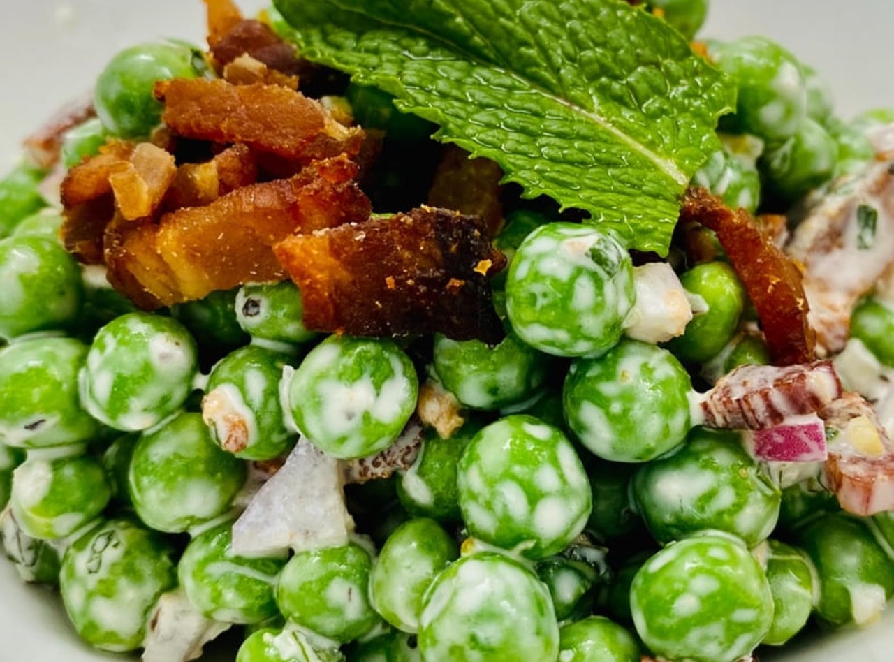 Minted Pea and Bacon Salad by Premier Meat Pies