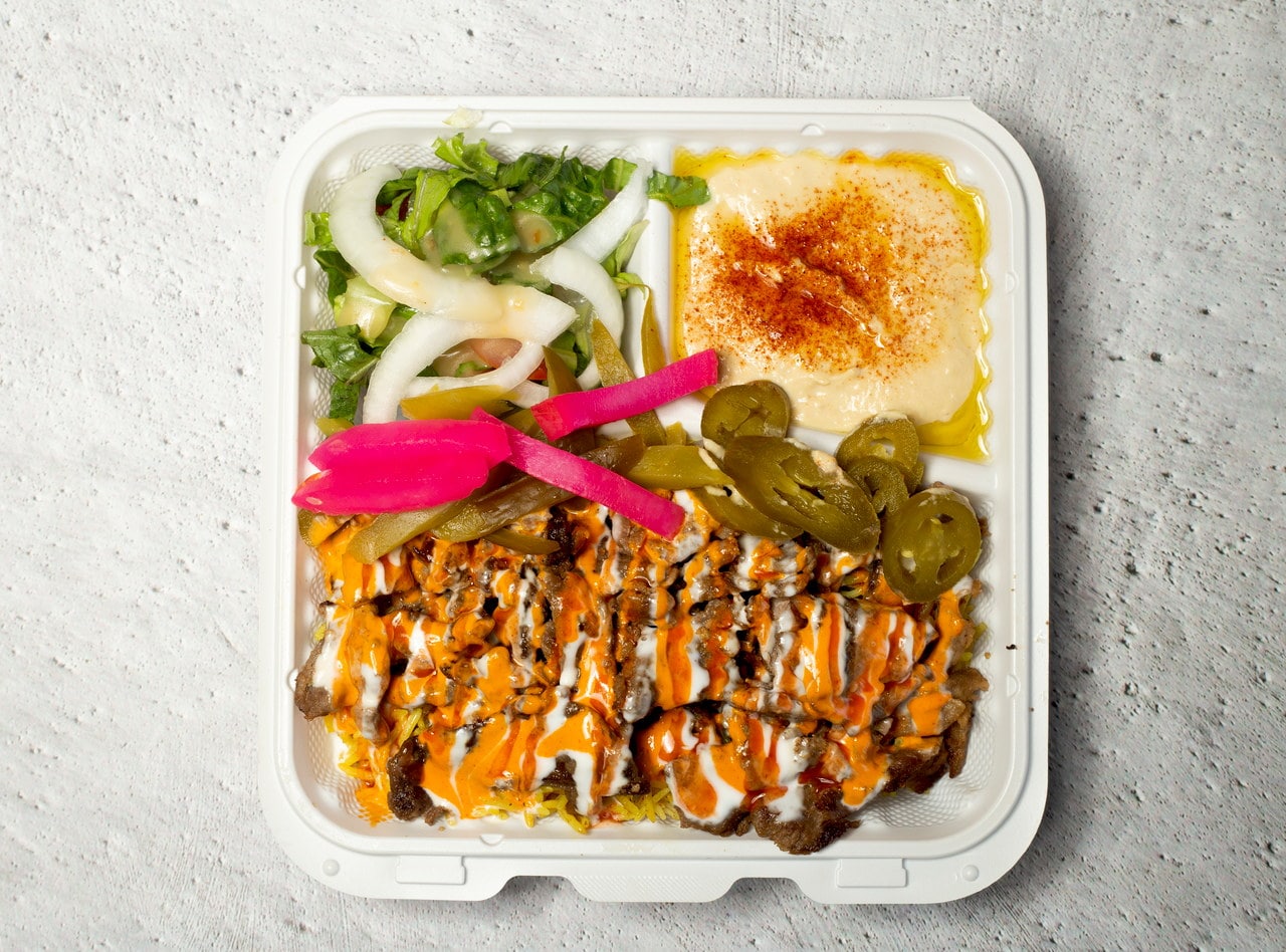 Lamb Shawarma Plate by Chef Ibrahim Al