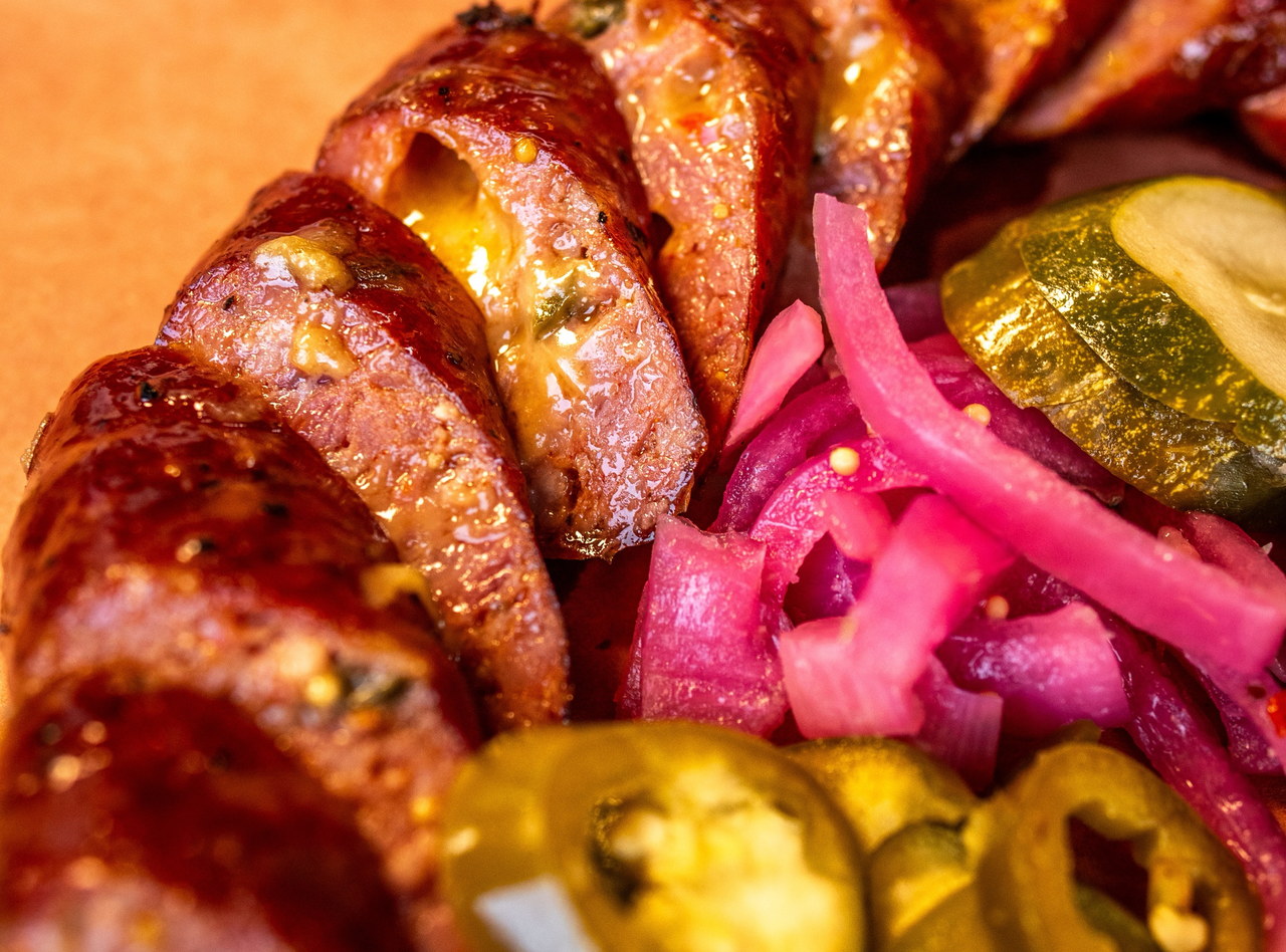 Jalapeño Cheddar Sausage Plate by Chef Onur Gulbay