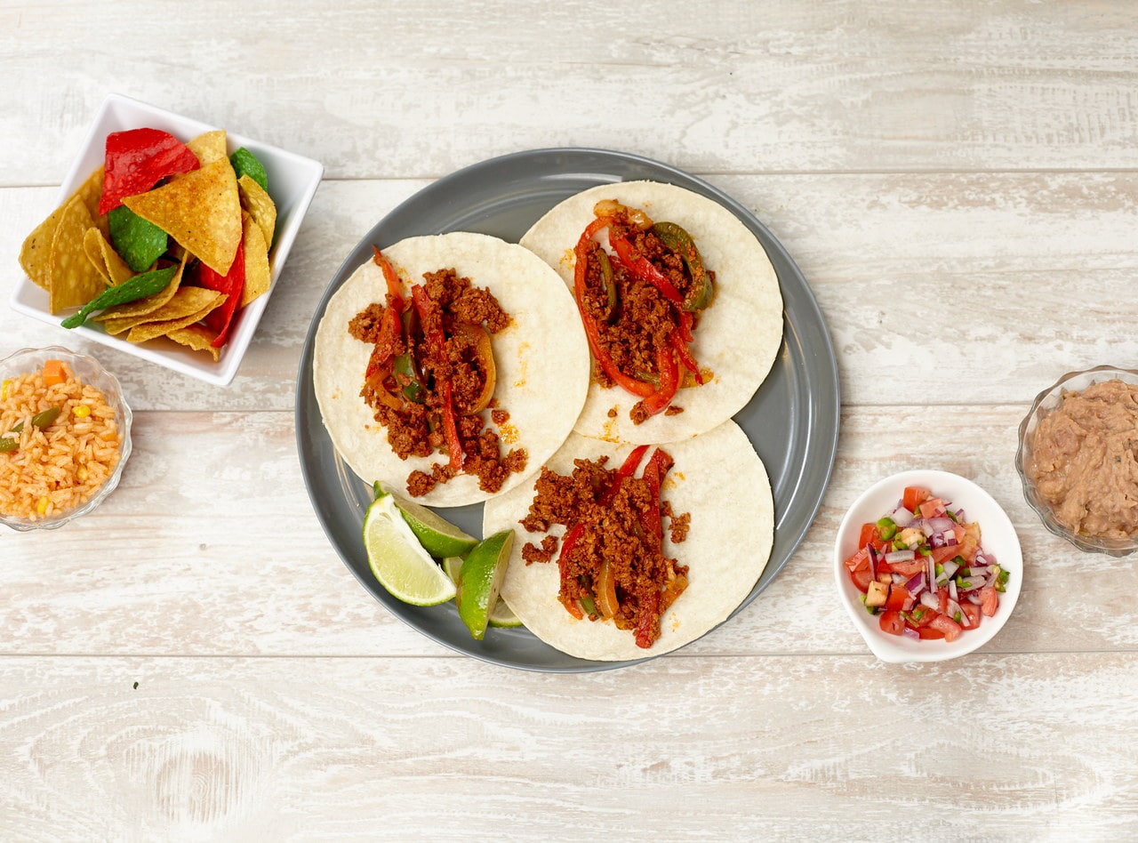 Soyrizo and Veggie Taco Bar by Chef Frankie Morales - Cocina MX32