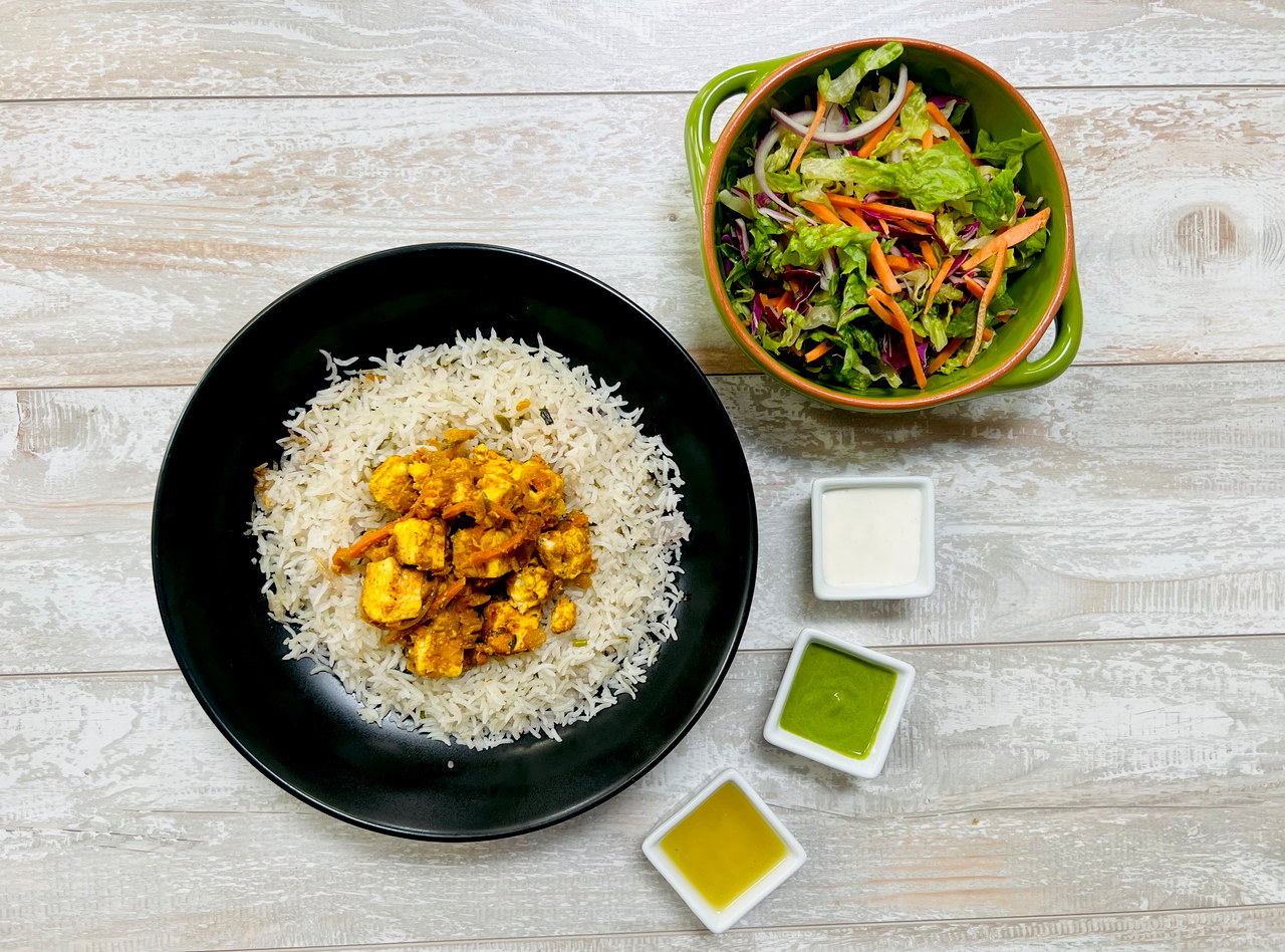 BYO Chana Masala Rice Bowl by Chef Anubha Singh - Bellevue