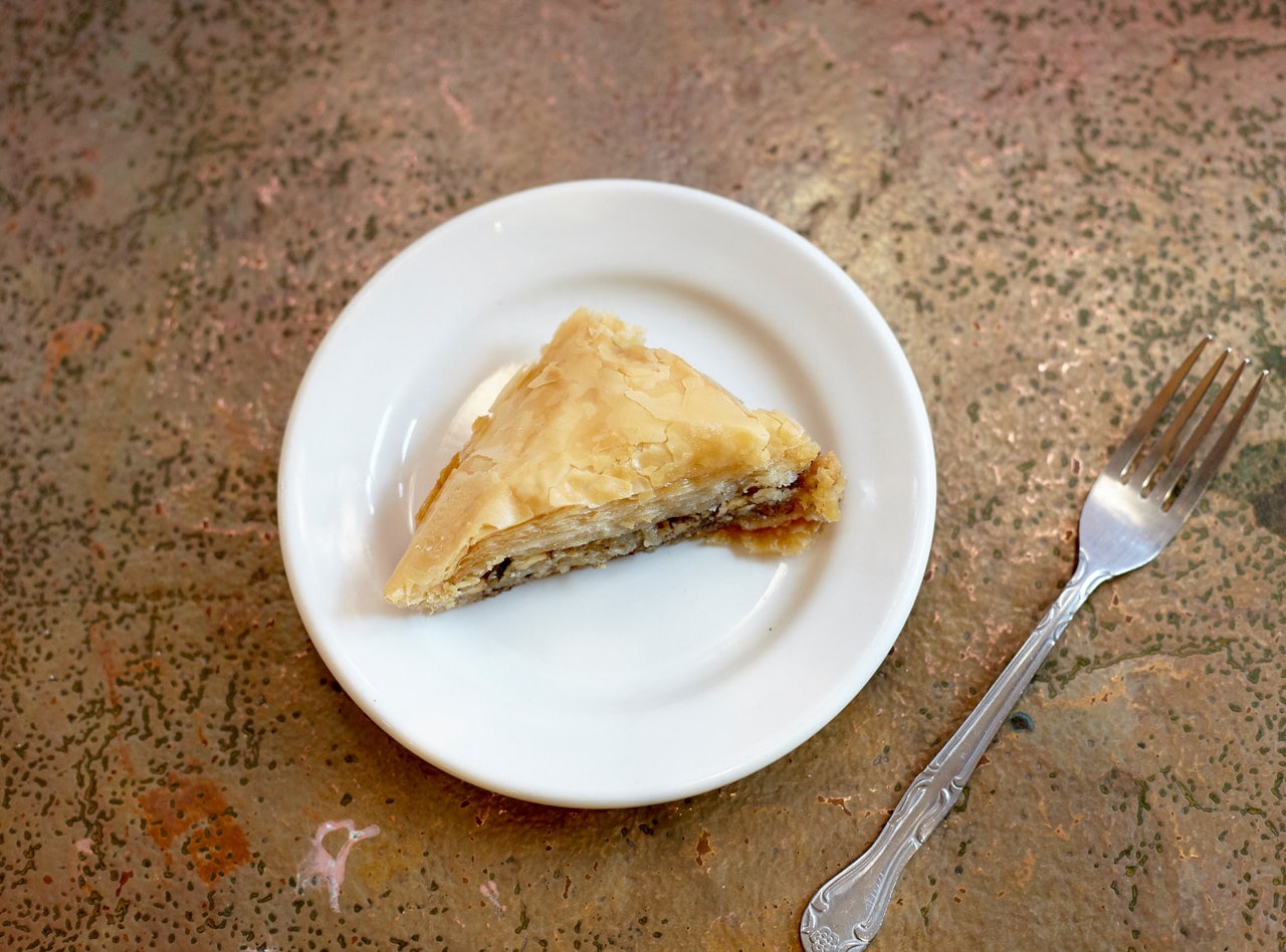 Baklava with Pistachios and Almonds by Chef Salam Ibrahim