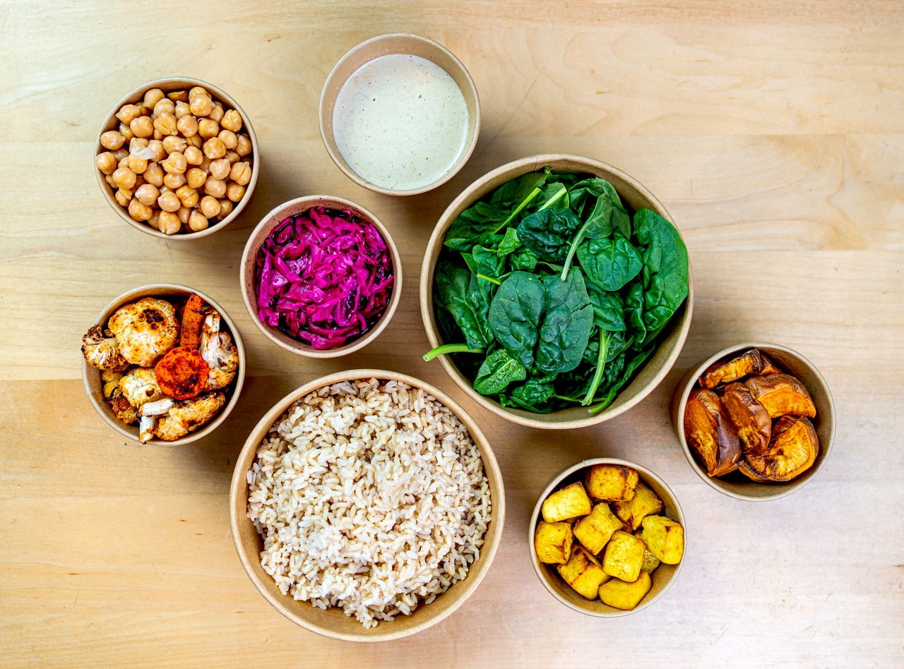 Nut Free BYO Bangkok Bowl with Tofu by Chef Pablo & Judith