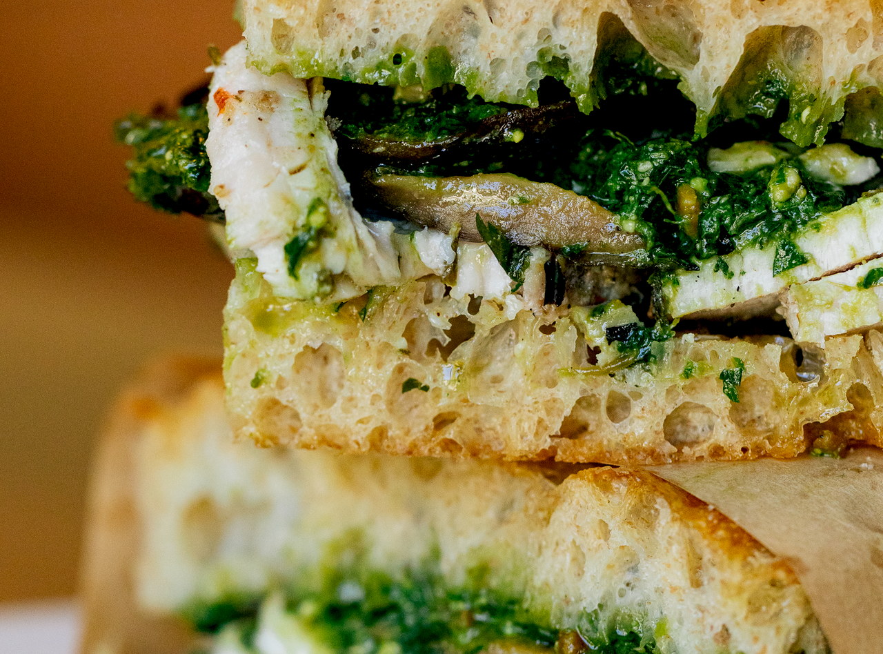 Rustic Porchetta (Pork) Sandwich Combo Boxed Meal by Chef Filippo Fiori - Roosevelt