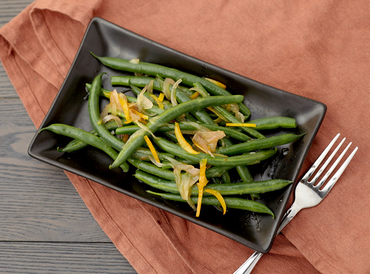 Green Beans with Citrus Vinaigrette by Chef Frankie Morales