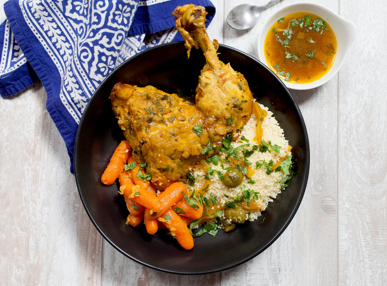 Moroccan Lemon Chicken by Chef Danny Rousso