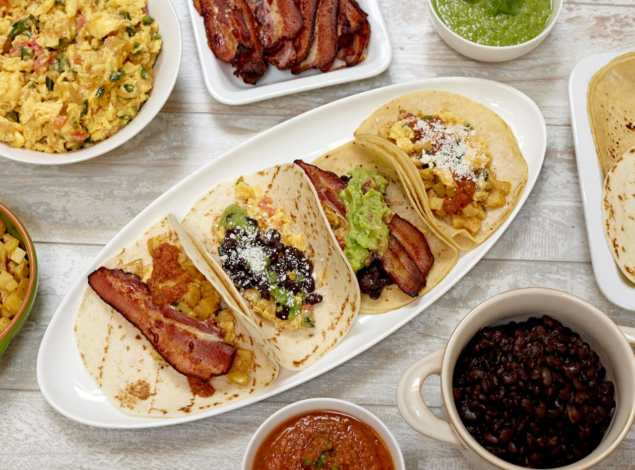 Tex-Mex Breakfast Tacos Buffet by Chef Natalie Lamberjack