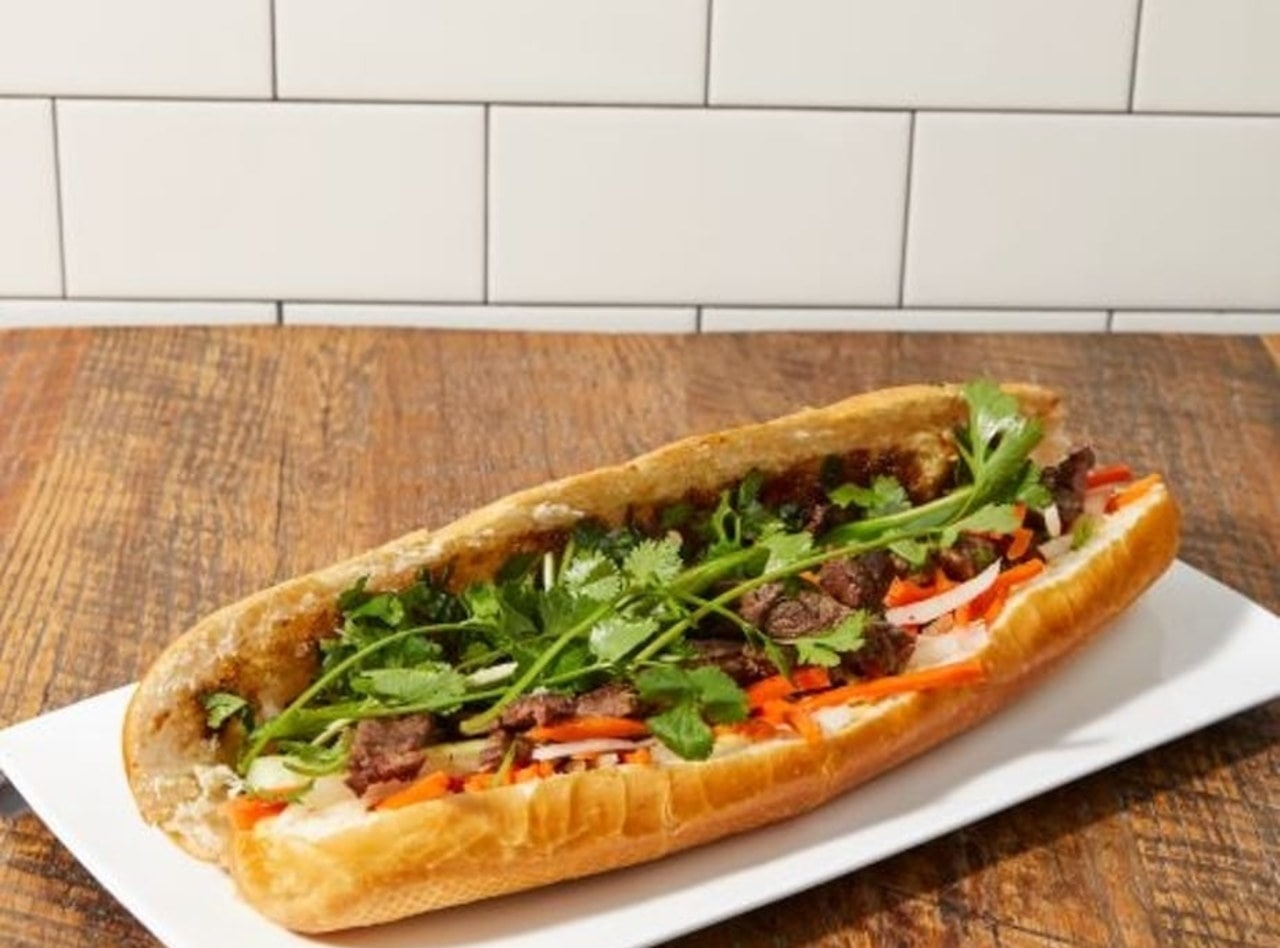 Lemongrass Beef Banh Mi by Chef Paul Nguyen