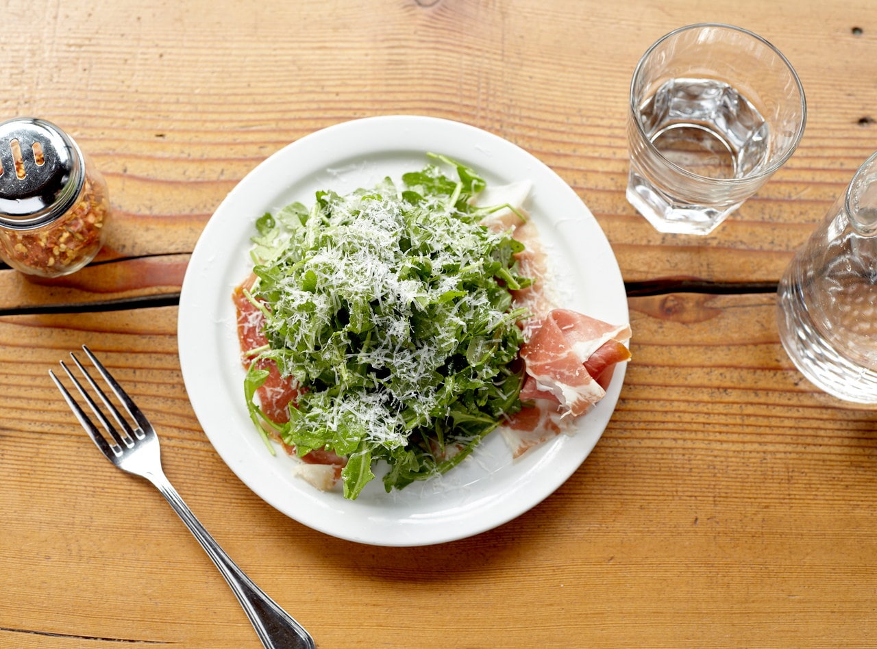 DEPRECATED Arugula Salad with Prosciutto by Chef Ethan Stowell