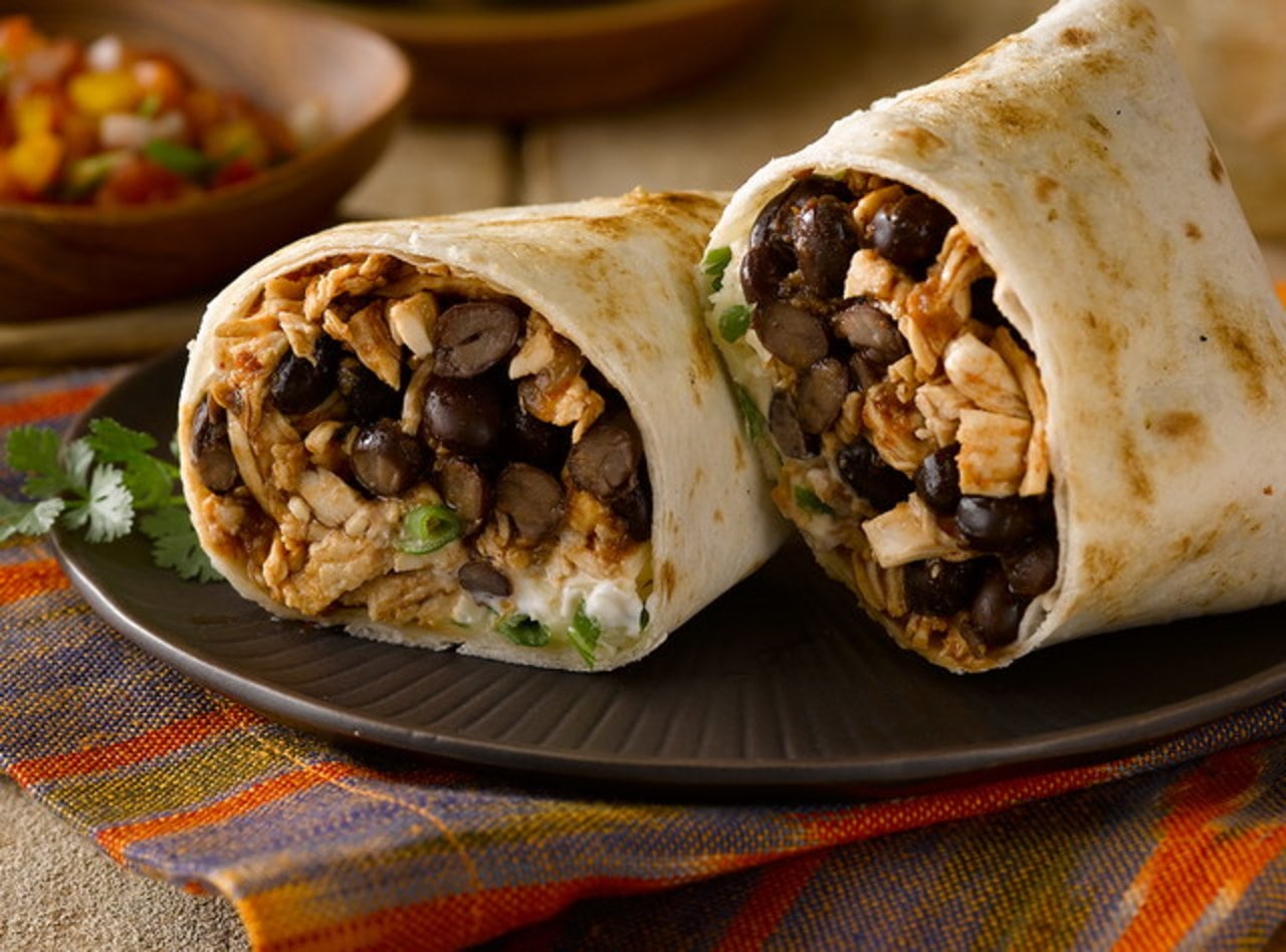 Grilled Steak Burrito and Chips Boxed Lunch by Chef Frankie Morales