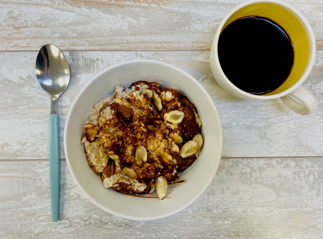 Nutella Overnight Oats by Ripe Catering