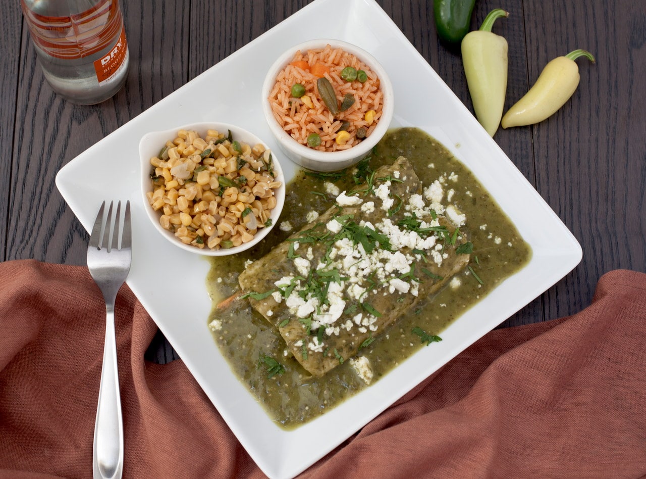 DEPRECATED Enchiladas Verdes by Chef Frankie Morales - Cocina