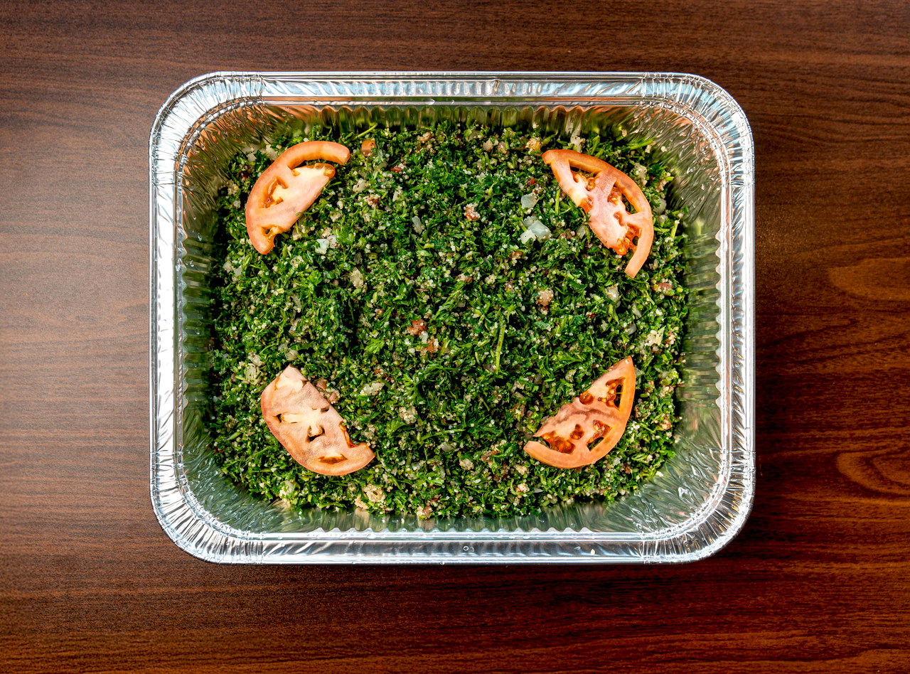 Tabbouleh Salad Tray by Chef Hisham Wattar