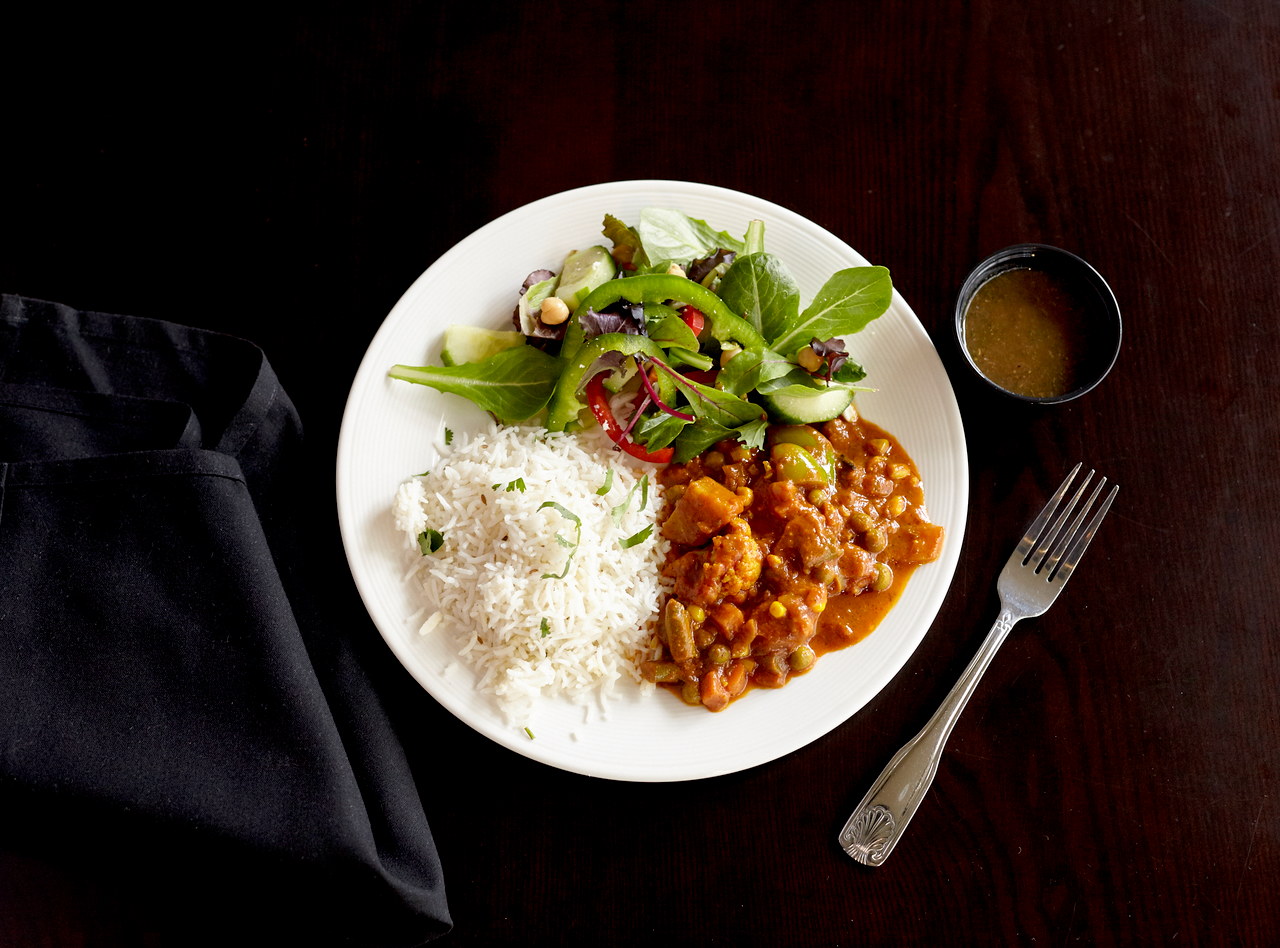 Vegan Vegetable Vindaloo by Chef Nitin Panchal
