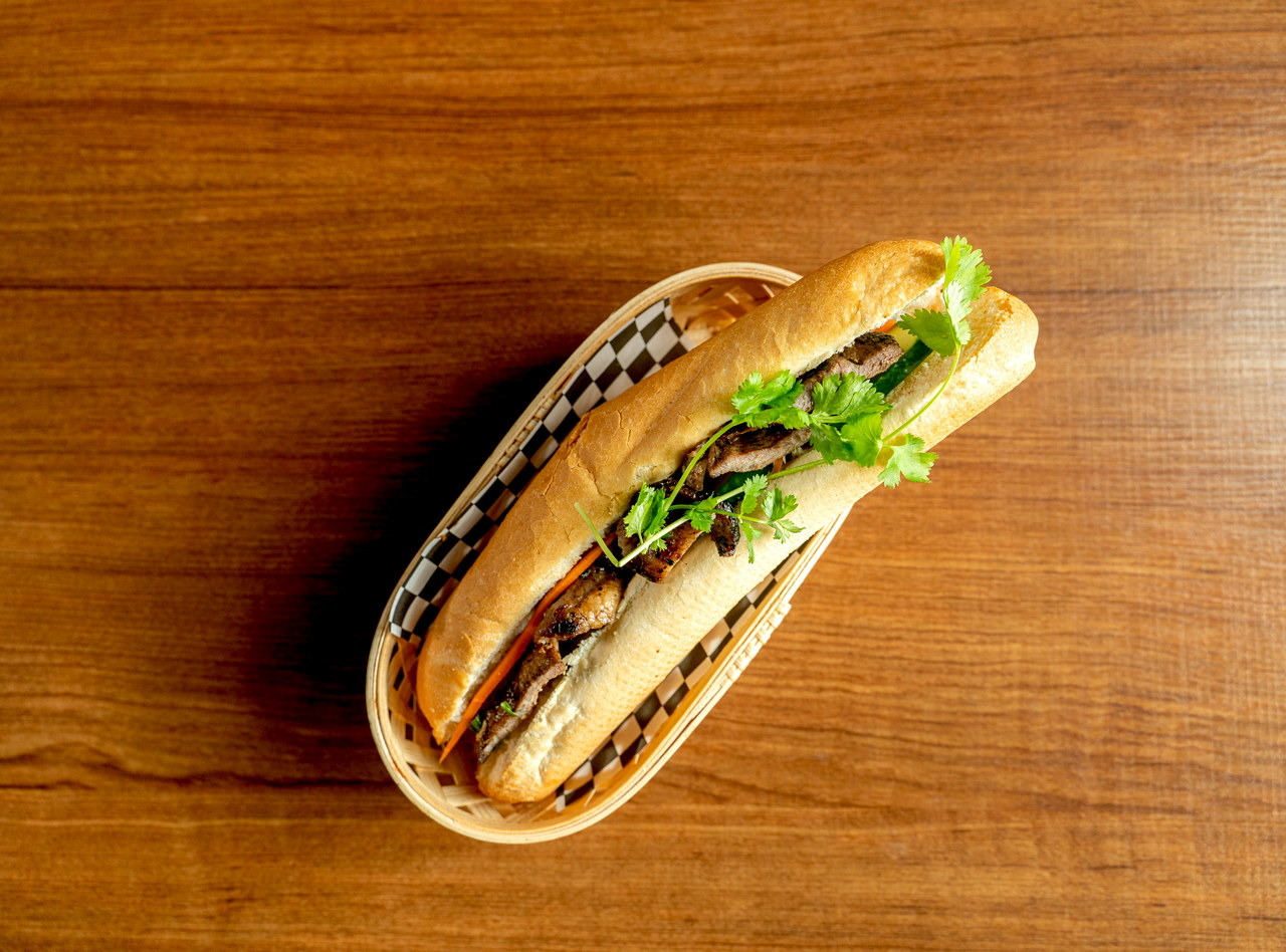 Grilled Pork Banh Mi by Chef Kevin Nguyen