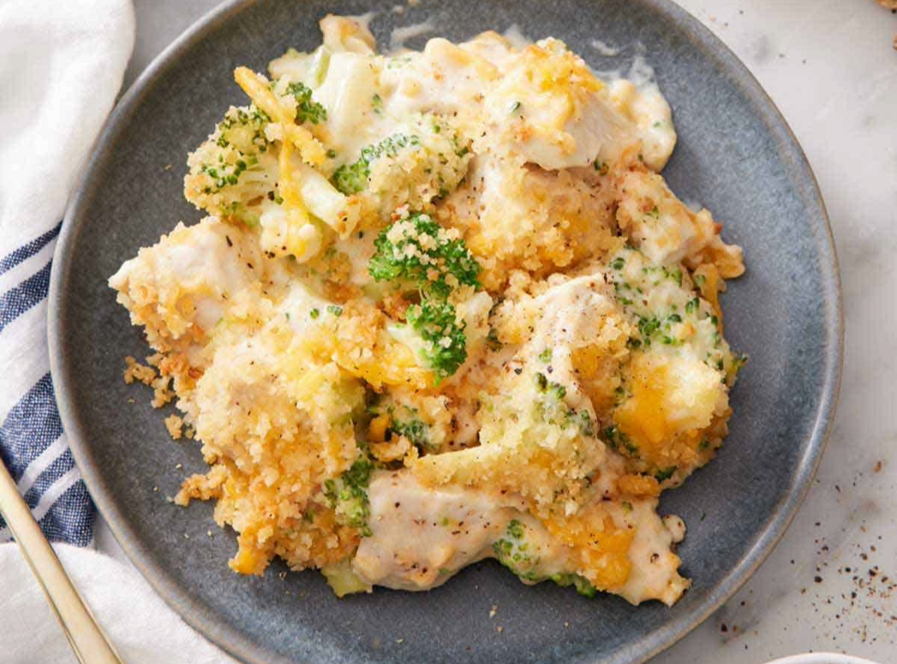 Cheesy Chicken & Broccoli Divan Casserole by Heidi Finley