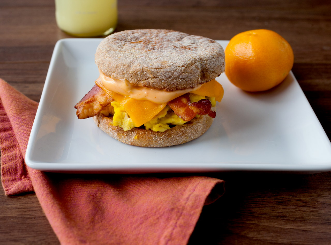 Bacon Breakfast Sandwich by Chef Katie Cox