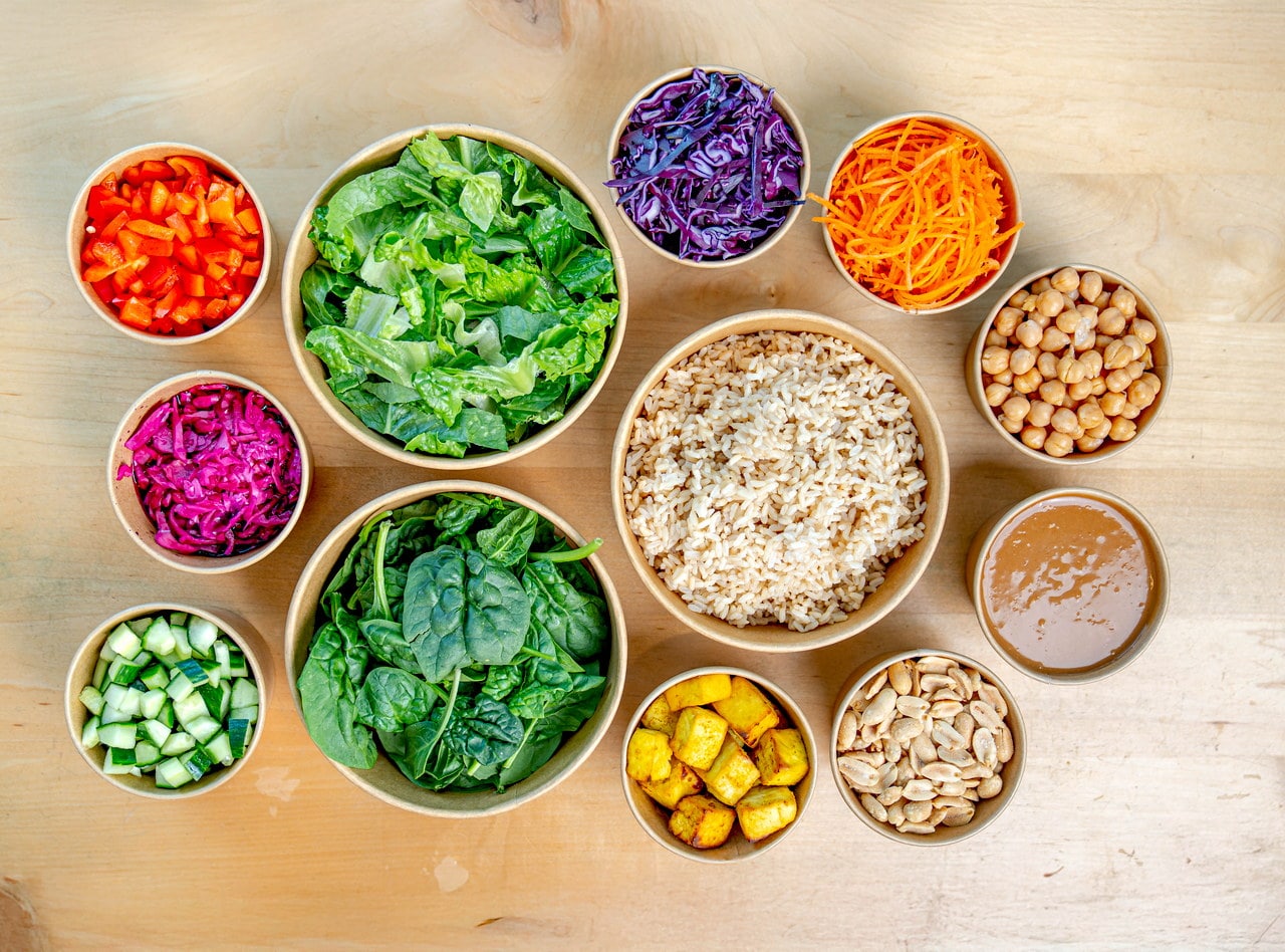 BYO Bangkok Bowl with Tofu by Chef Pablo & Judith