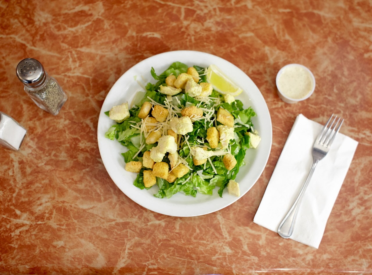 Caesar Salad with Chicken - Banquet Size by Chef Amir Razzaghi