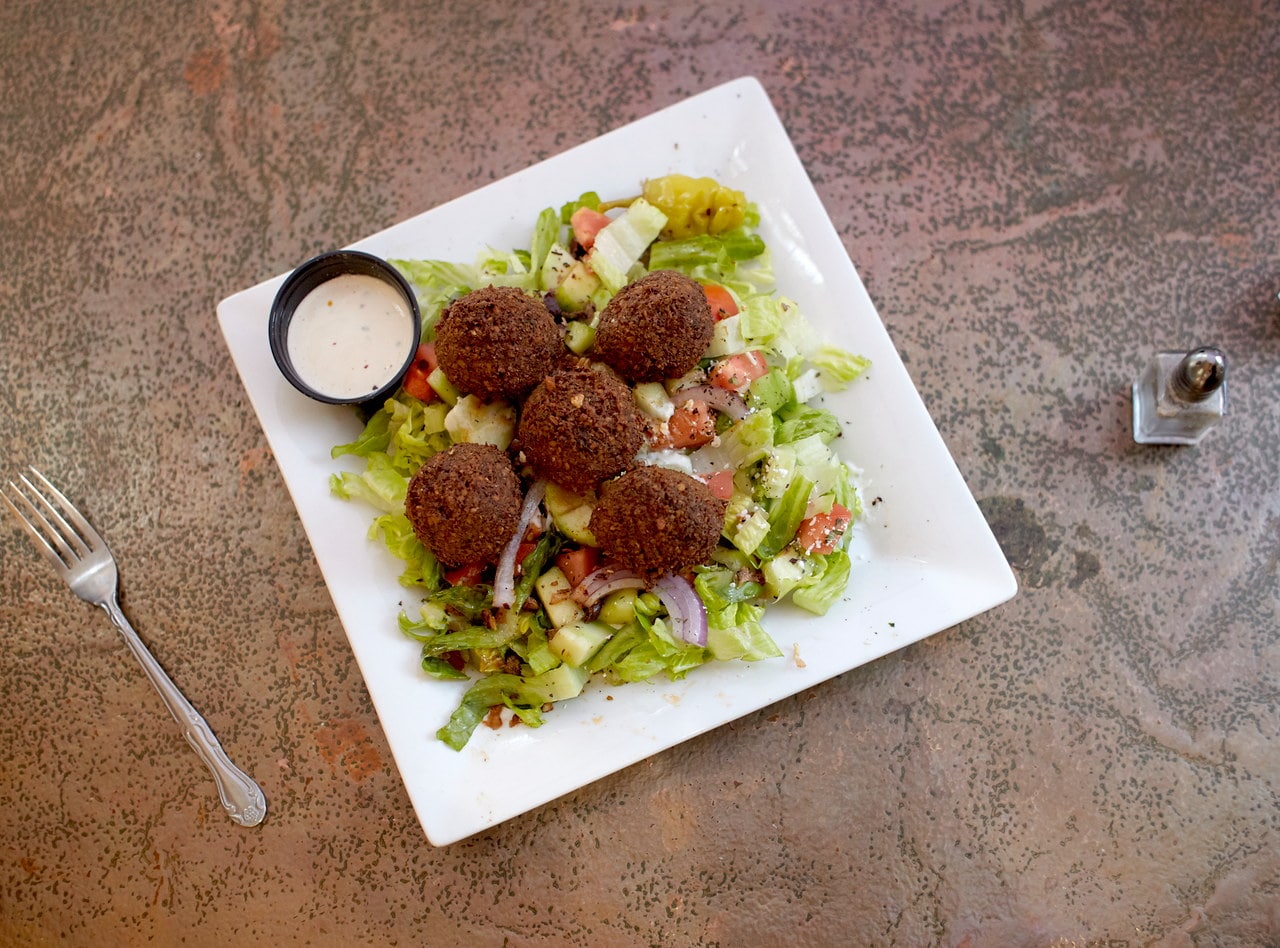 Falafel Salad Boxed Lunch by Chef Salam Ibrahim