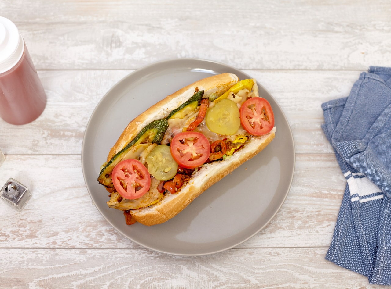 Gluten Free Vegetarian Po' Boy Boxed Lunch by Chef Jemil Aziz Johnson