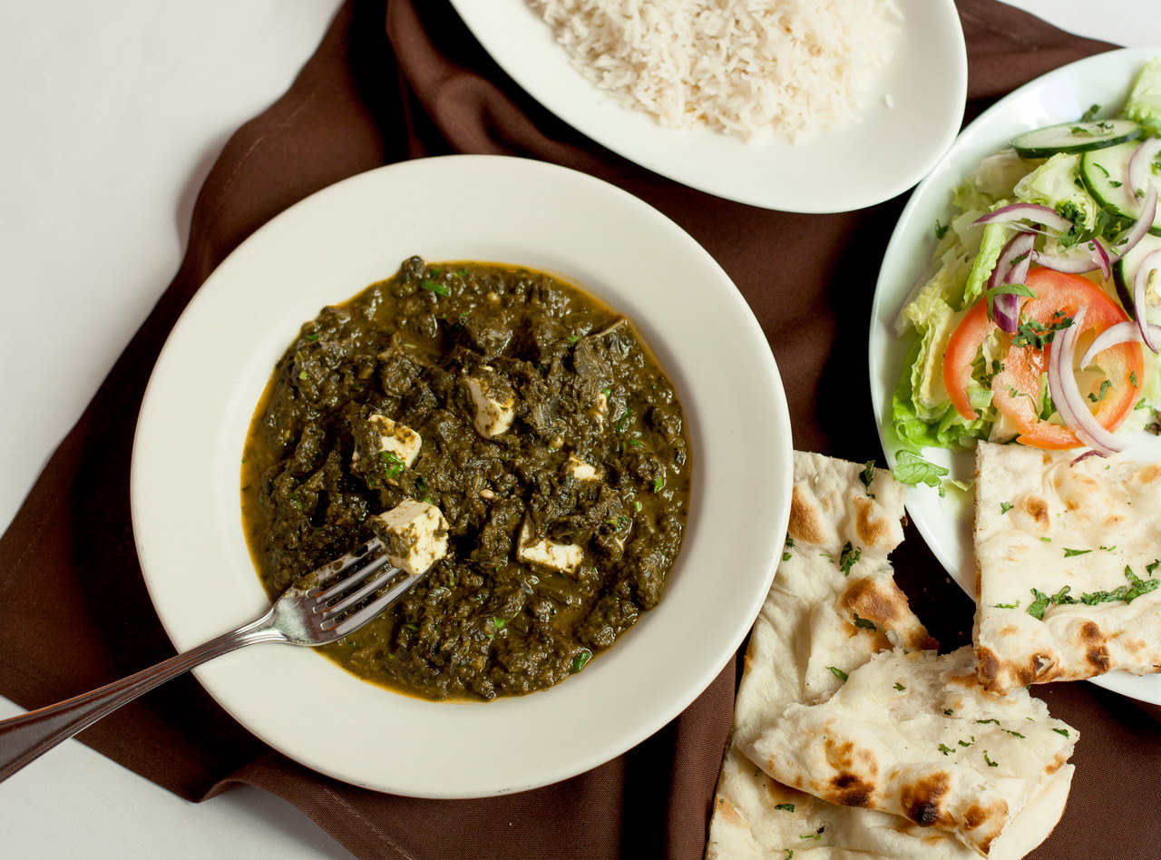 Palak Paneer Plate by Chef Birochan Uperti