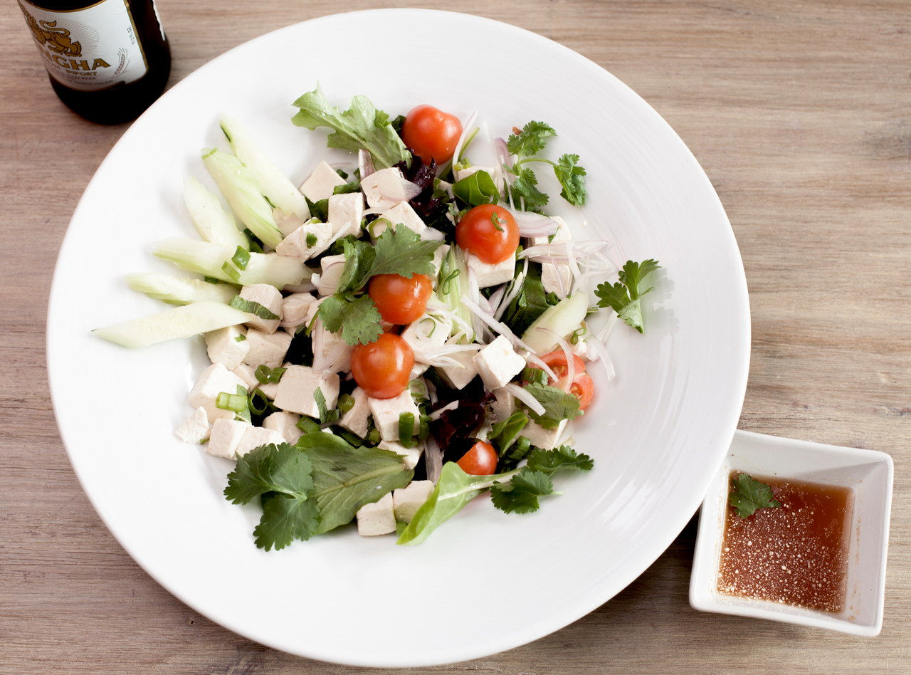 Thai Tofu Salad by Chef Pik Kookarinrat