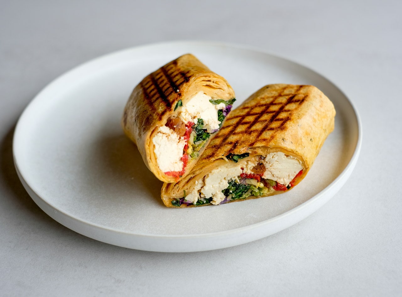Tofu Quinoa Wrap by Chef Harper Moll