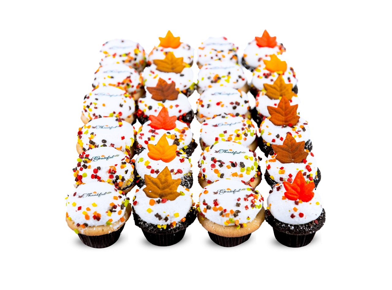Thanksgiving Mini Cupcakes - 2 Dozen **11/03/25-11/30/25** by Jennifer Shea