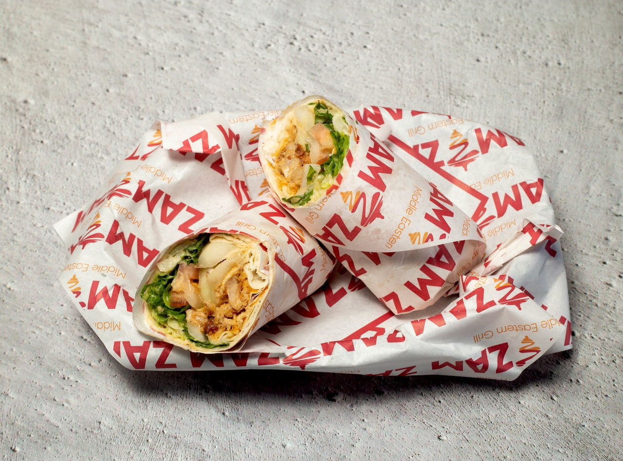 Chicken Shawarma Wrap by Chef Ibrahim Al