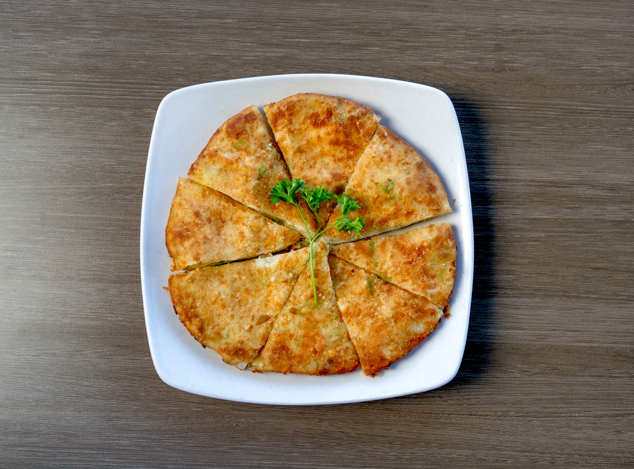 Green Onion Pastry by Chef James Zhou