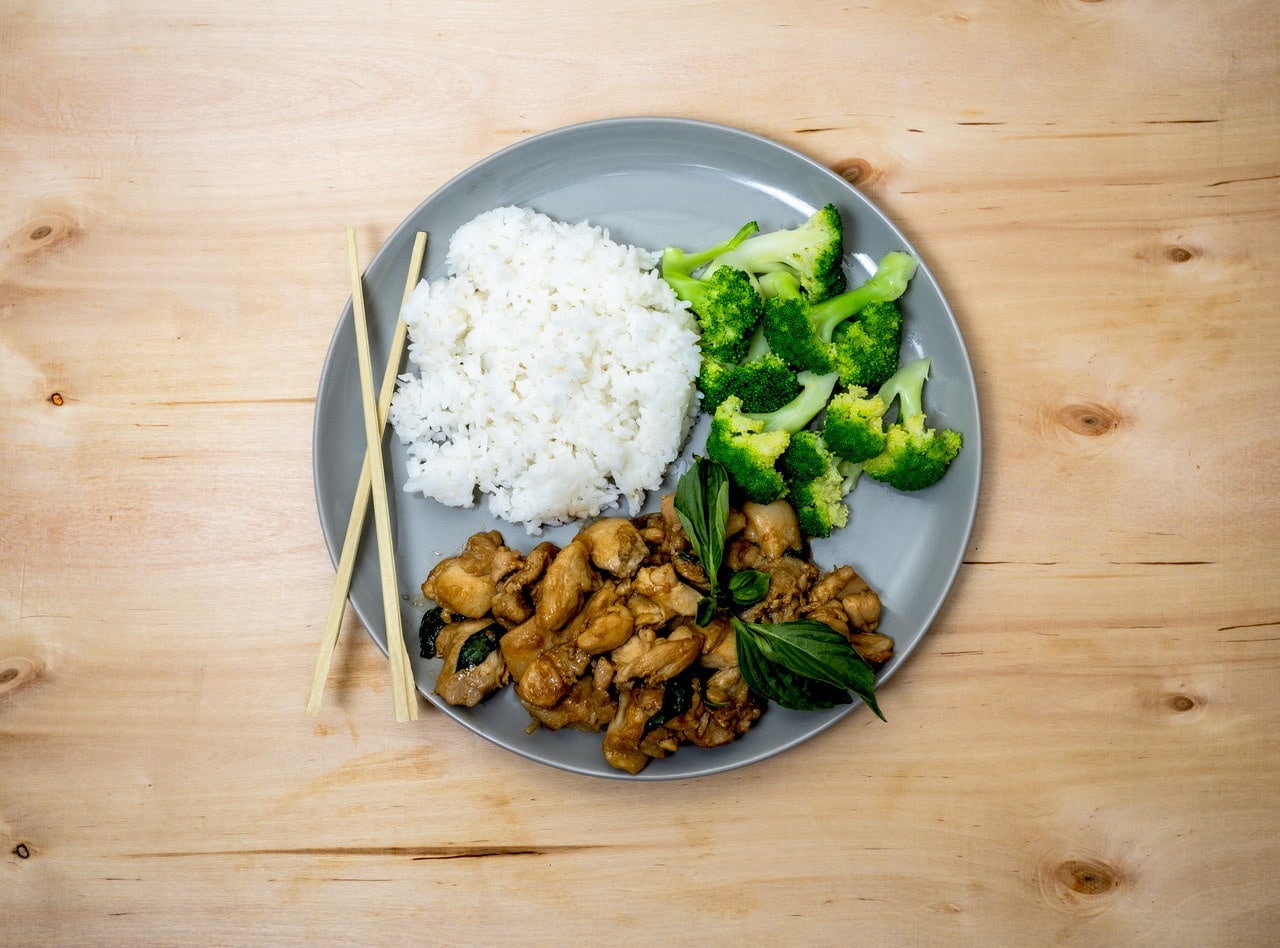 Gluten Free Taiwanese Three Cup Chicken Boxed Meal by Chef Jack Zhang