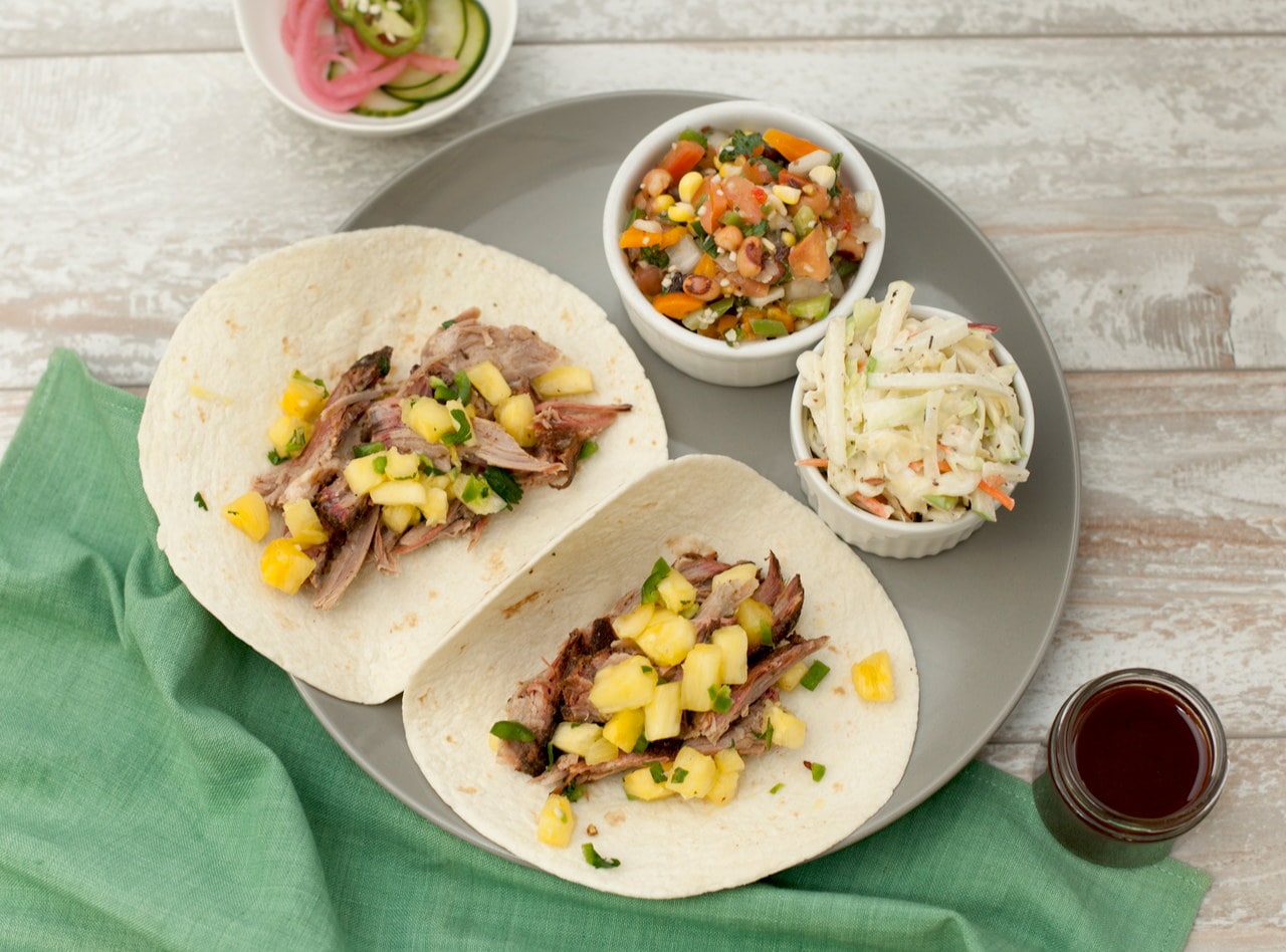 BBQ Pork Tacos by Chef Eric Mendel