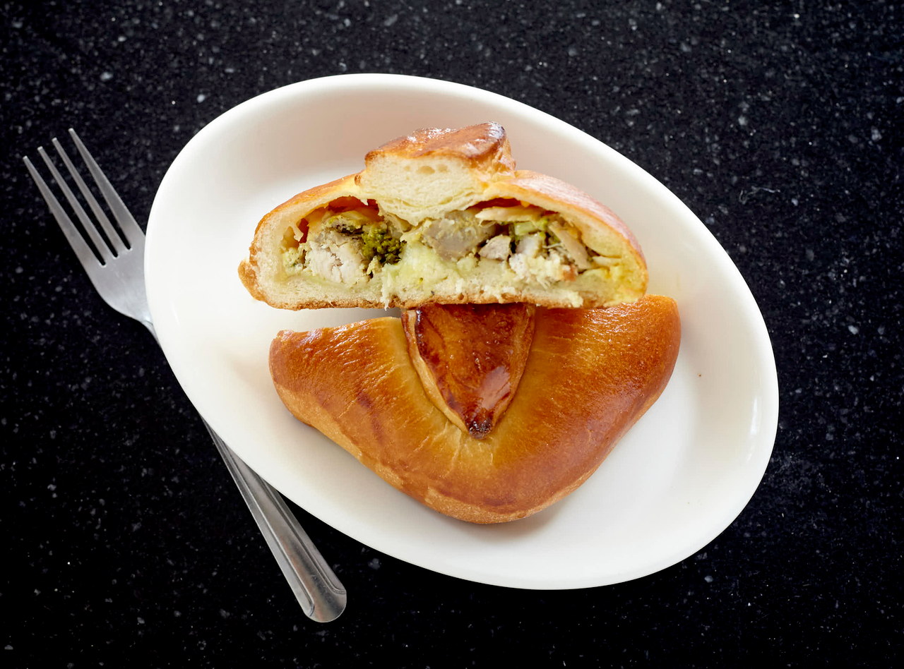 Piroshki with Chicken, Broccoli and Cheese by Chef Aly Anderson