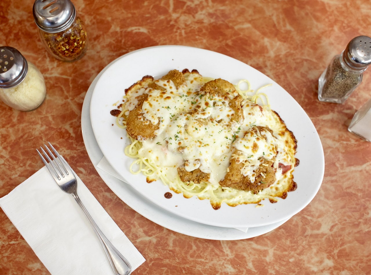 Gluten Free Chicken Parmesan Pasta by Chef Amir Razzaghi