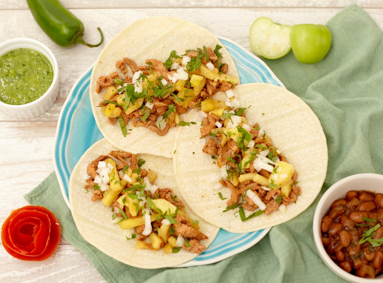 Pork Al Pastor Taco Bar by Chef Frankie Morales - Cocina MX32