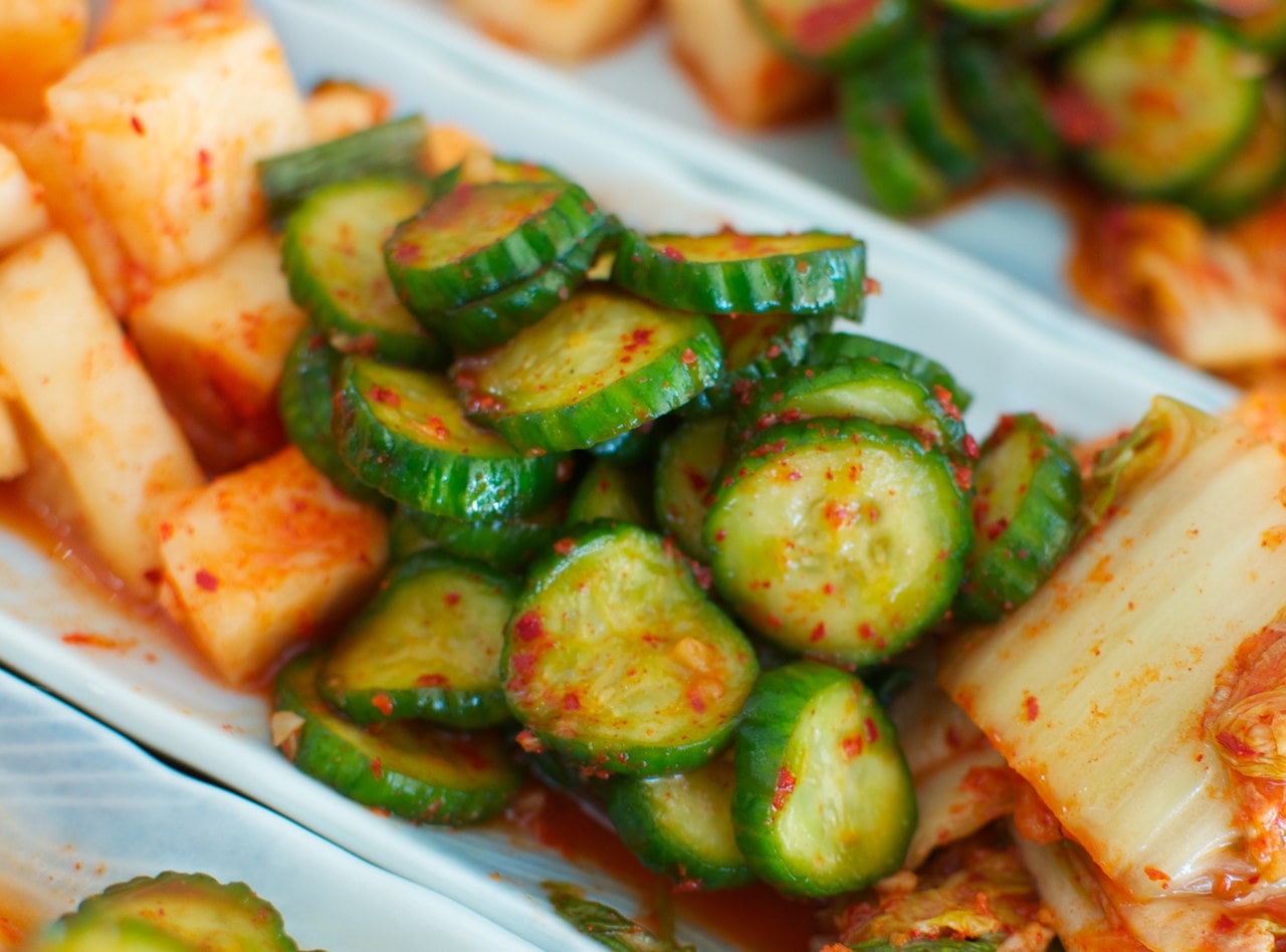 Cucumber Kimchi by Chef Kay Kim